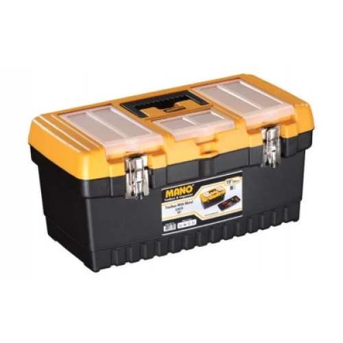 صندوق معدات مع قفل معدني مانو 19 انش